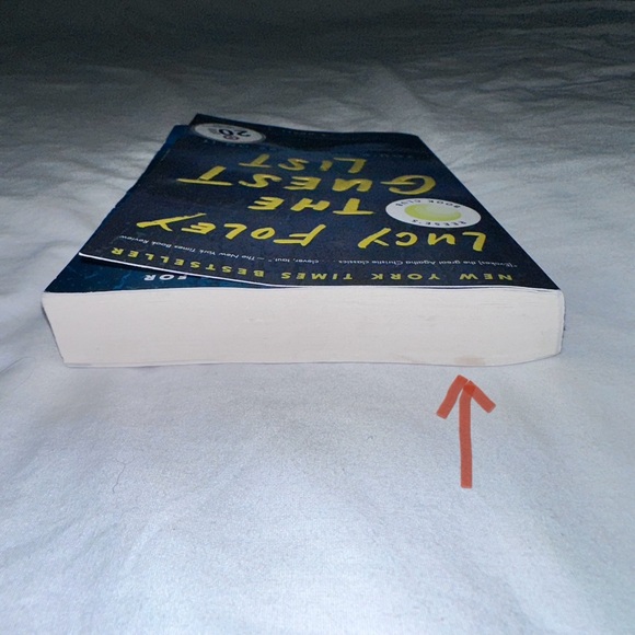 4 Book Lot - A Man Called Ove, Lucky, The Guest List, and The Paper Palace - Picture 10 of 14